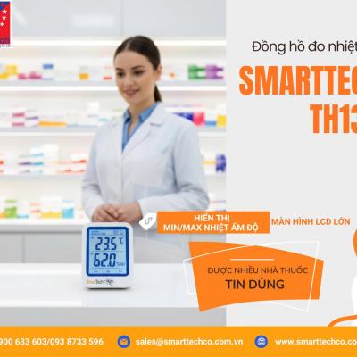 SMARTTECH TH130 - GIẢI PHÁP GIÁM SÁT NHIỆT ĐỘ, ĐỘ ẨM CHUẨN GPP CHO NHÀ