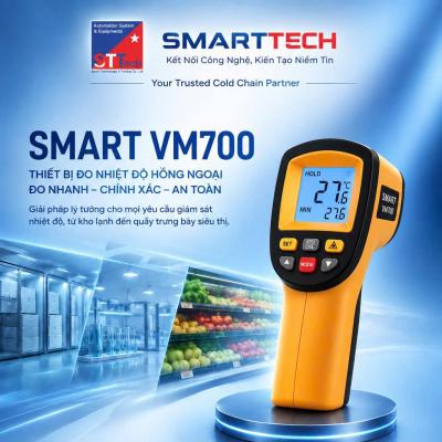 SMART VM700: BẢO VỆ CHUỖI CUNG ỨNG LẠNH VÀ THỰC PHẨM TƯƠI SỐNG
